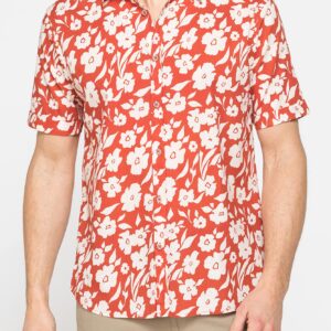 CAMICIA DA UOMO ESTIVA IN FANTASIA STAMPATA