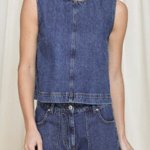 CANOTTA REPLICA BLUE AGE IN DENIM