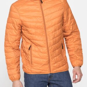 GIUBBINO MANICA LUNGA CON CAPPUCCIO ULTRA LIGHT - TESSUTO ED IMBOTTITURA IN MATERIALE  RICICLATO
