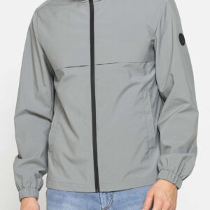 GIACCA ANTIVENTO CON RIFINITURE GOMMATE