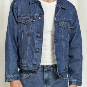 GIACCA COMFORT FIT CARRERA BLUE AGE REPLICA IN DENIM