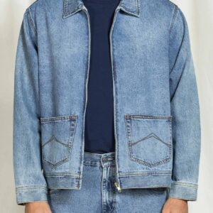 GIACCA CARRERA REPLICA BLUE AGE MODELLO TRUCKER IN JEANS