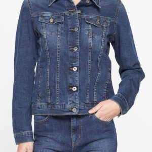 GIUBBINO IN DENIM BASIC STYLE
