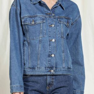 GIACCA TRUCKER IN DENIM 100% COTONE 13oz