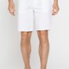 PANTALONE CORTO CHINO IN LEGGERA GABARDINA DI COTONE - Thumbnail Image 1