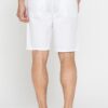 PANTALONE CORTO CHINO IN LEGGERA GABARDINA DI COTONE - Thumbnail Image 3
