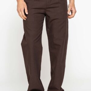 PANTALONE CHINO COMFORT FIT IN TESSUTO LINO COTONE
