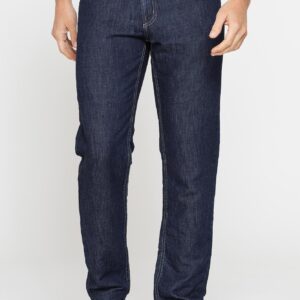 JEANS 5 TASCHE IN TESSUTO DENIM DI LINO & COTONE