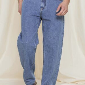 JEANS STRAIGHT FIT IN DENIM OLD STYLE MODELLO BLUE AGE REPLICA