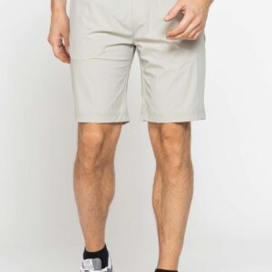 BERMUDA JOGGER IN TESSUTO TECNICO NO STIRO