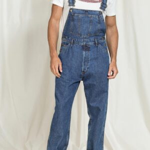 SALOPETTE WORKER IN DENIM OLD STYLE MODELLO REPLICA