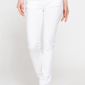 PANTALONE COLORATO IN POPELINE. Modello basic 752