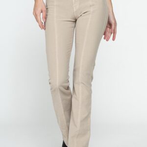 PANTALONE A ZAMPA STILE WESTERN IN MOLESKIN STRETCH 10oz