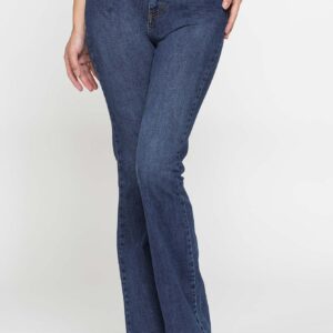 JEANS FLARE IN DENIM STRETCH