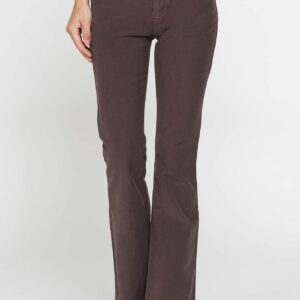 PANTALONE A ZAMPA STILE WESTERN IN MOLESKIN STRETCH 10oz
