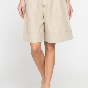 BERMUDA IN MISTO LINO COMFORT FIT