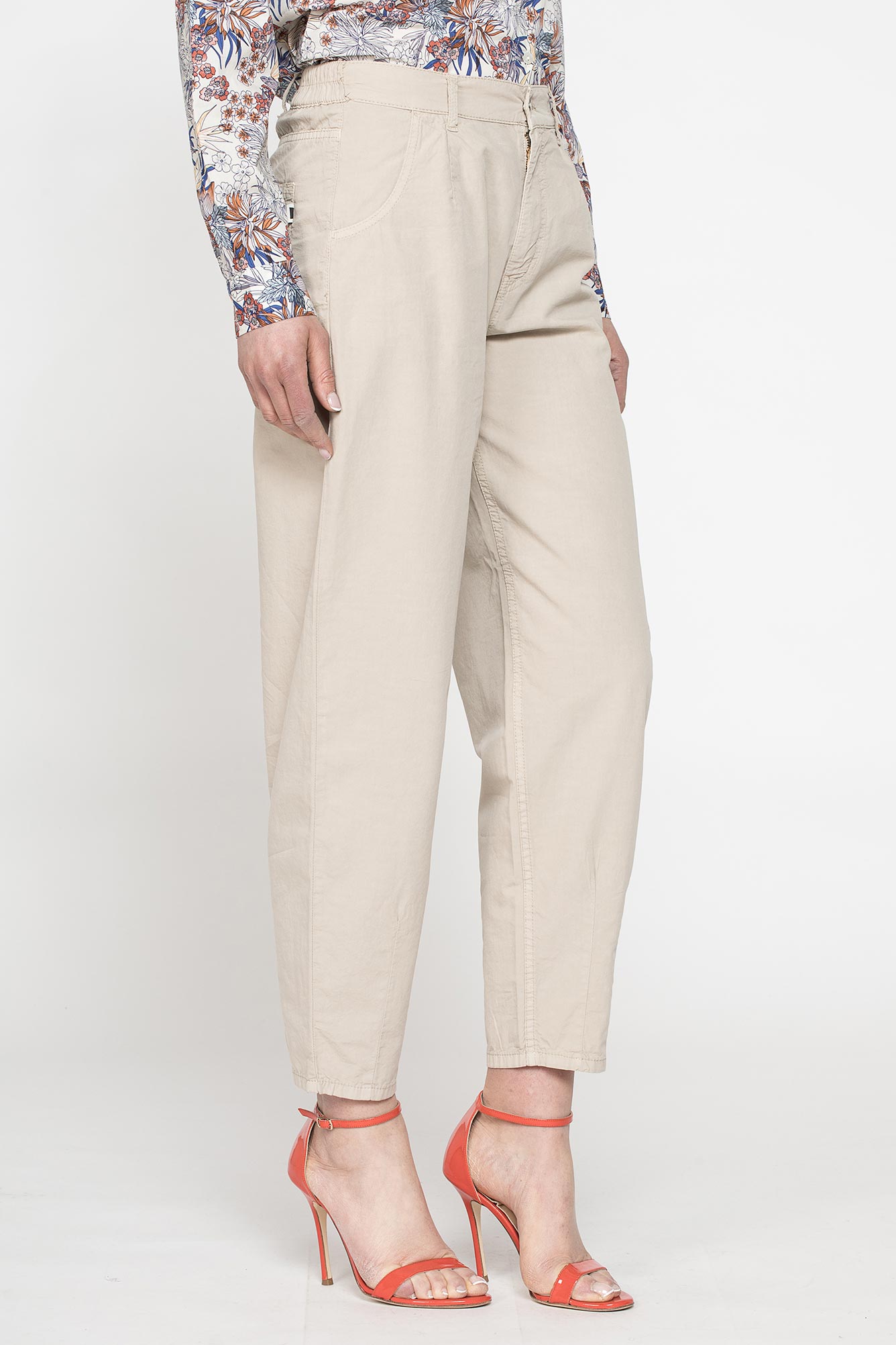 PANTALONE BALOON IN TESSUTO LEGGERO - immagine 2