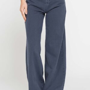 PANTALONI PALAZZO IN BULL DENIM