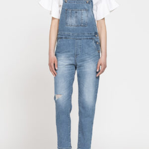 SALOPETTE MOD.776D IN DENIM STRETCH 12oz. Vestibilit? regolare.SPINTECH ELASTIC COTONE SULLA PELLE