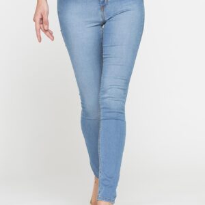 LEGG-JEANS DONNA 5 tasche con zip