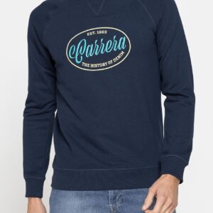 FELPA GIROCOLLO LEGGERA CON MANICHE RAGLAN