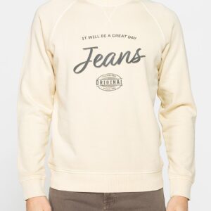 FELPA GIROCOLLO LEGGERA CON MANICHE RAGLAN