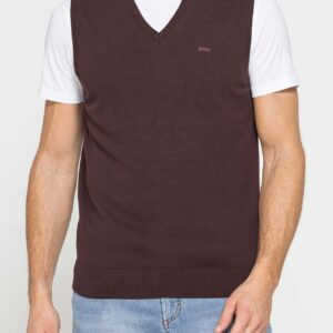 MAGLIA IN COTONE ORGANICO DA UOMO CON SCOLLO A V