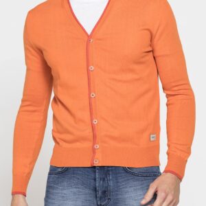 CARDIGAN COTONE FIAMMATO