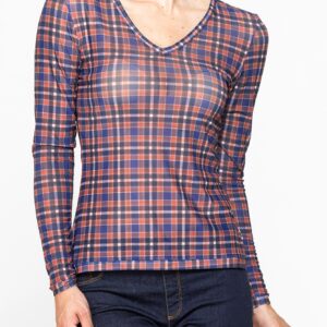 T-SHIRT STAMPA ALL OVER IN MESH