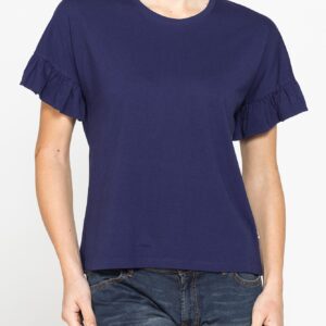 T-SHIRT MANICA CORTA CON ROUGES COMFORT FIT