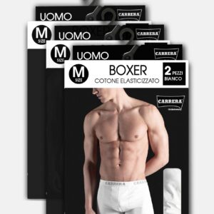 CONFEZIONE DA 6 BOXER UOMO