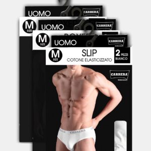 CONFEZIONE DA 6 SLIP UOMO