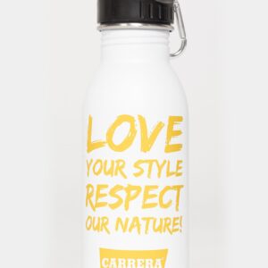 BORRACCIA da 550 ml in acciaio 100% riciclabile.