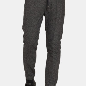 PANTALONE MOD. 639 Vita regolare con laccio e fondo stretto con elastico