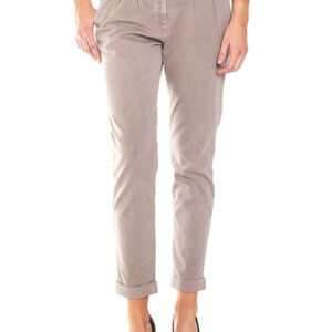 PANTALONE CHINOS IN GABARDINA STRETCH. MOD. T765. Vita regolare e gamba comoda.