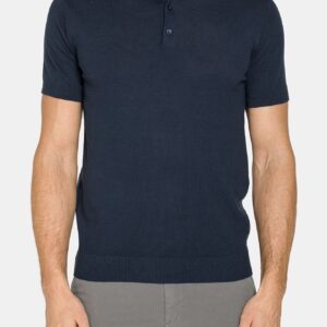 POLO MANICA CORTA REALIZZATA IN MAGLIA CALATA